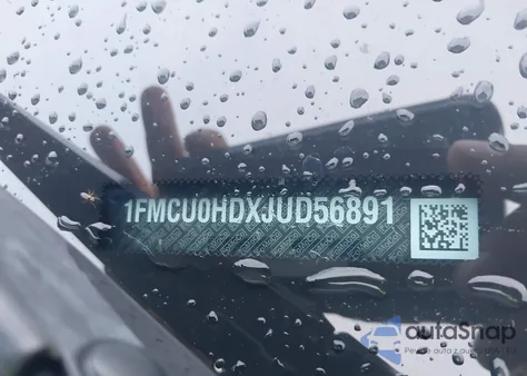 2018 Ford Escape Sel из США, поврежденный, VIN 1FMCU0HDXJUD56891